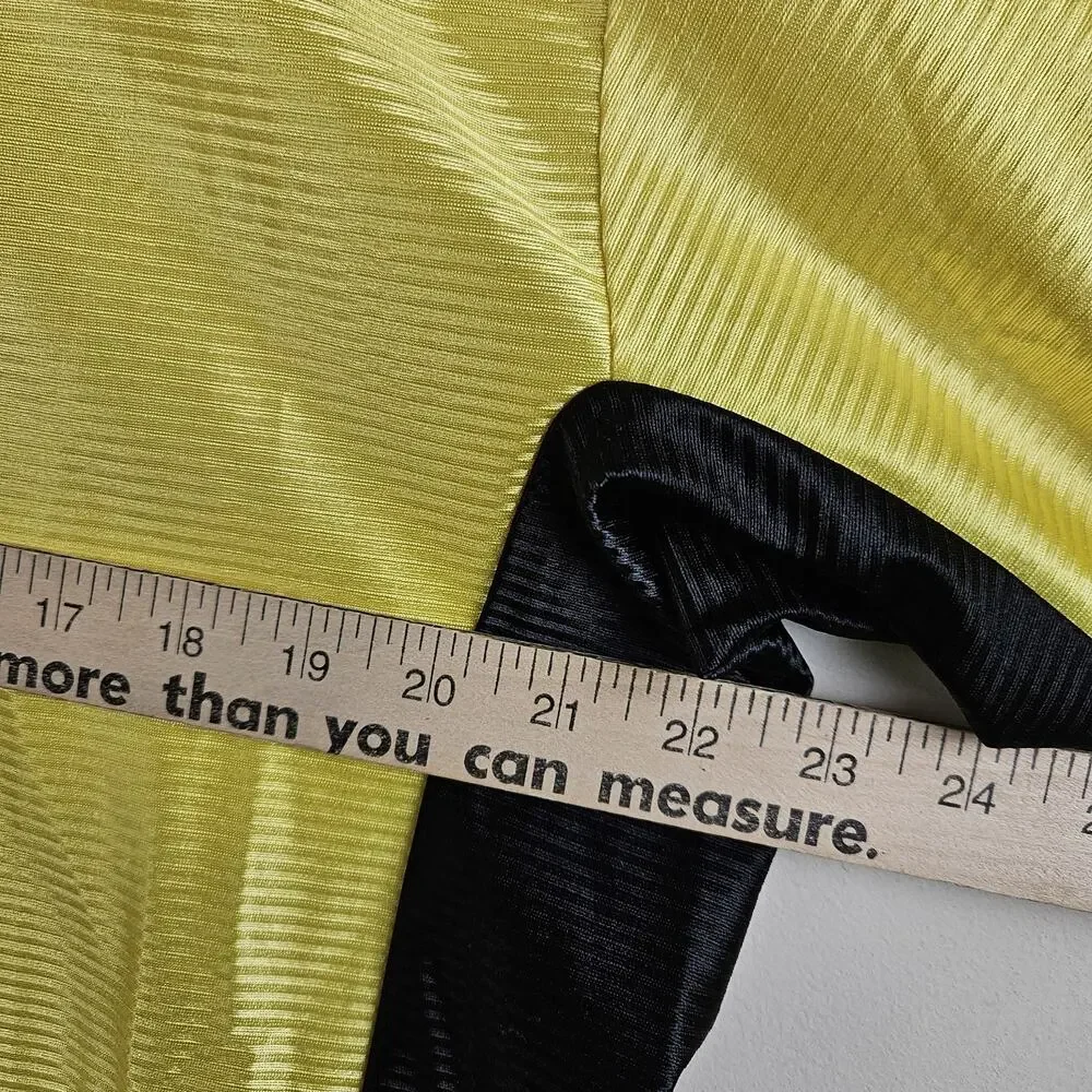 Vintage 90s Nike Soccer Jersey Men M Yellow Long Sleeve Goalkeeper Made In USA